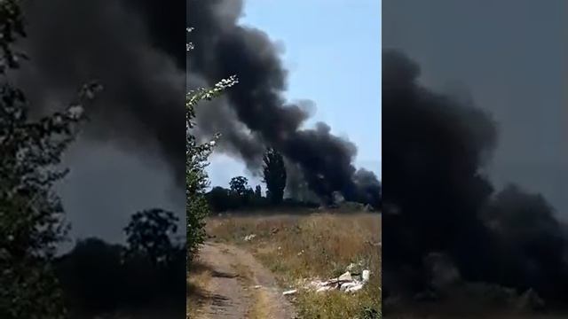 Голям пожар в Кремиковци, близо е до населено място смотреть онлайн