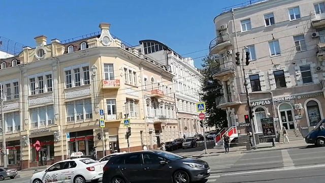 Прогулка по пр. Буденновскому от ул. Большой Садовой до ул. Московской. Ростов-на-Дону. 24.08.2024