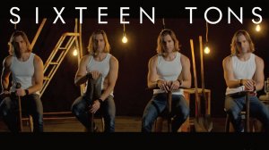 SIXTEEN TONS | Low Bass Singer Cover