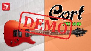 Электрогитара CORT KX100 IO - демонстрация звучания