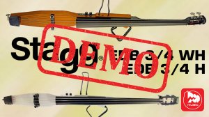 Электроконтрабас STAGG EDB - 3/4 - демонстрация звучания