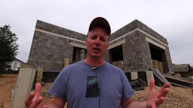 Возведение коробки дома. Укладка блоков. Строю дом! смотреть онлайн