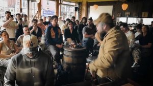 Teddy Swims surprise performance of 'The Door' in Dublin Pub