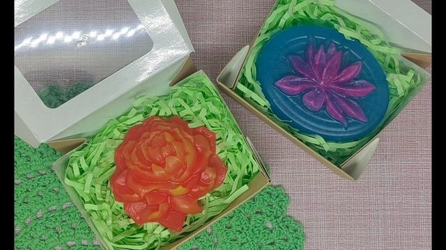 От плюшиков до мыла и мочалок - мои работы
