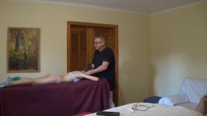 Искривление, боль в позвоночнике, непроизвольное сокращение мышц,15часть.Вертебролог-остеопат Днепр