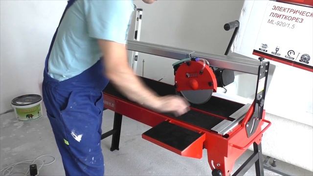 Обзор электрического станка для плитки DIAM ML-920/ 1.5 смотреть онлайн