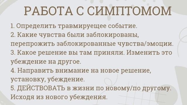 ⚡ ПСИХОСОМАТИКА. Как Проработать Симптом или Болезнь?