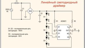 Линейный светодиодный драйвер