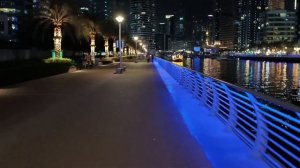 Вечерняя прогулка по Дубай Марина, часть 2