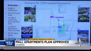 New Oviedo Mall apartments plan approved by city