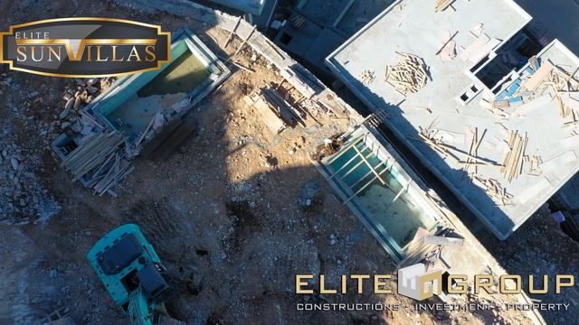 Строительство вилл Sun Villas в комплексе Адмирал в Конаклах. смотреть онлайн