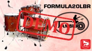 Барабанная установка TAMBURO FORMULA 20 - демонстрация звучания