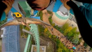 Universal Studios Japan ( The Flying Dinosaur)