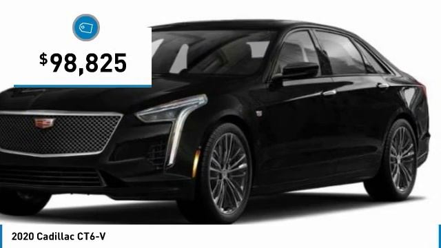 2020 Cadillac CT6-V 20215 смотреть онлайн
