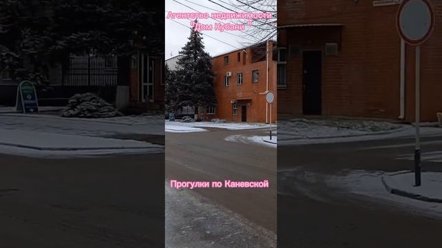 Зимняя Каневская  #недвижимость #краснодарскийкрай #недвижимостьканевская #риэлтор #shortsvideo