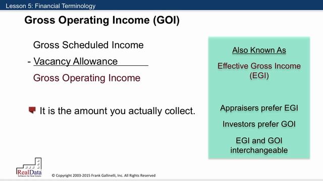 Introduction to Real Estate Investment Analysis - Sample Lesson 5, Financial Terminology смотреть онлайн