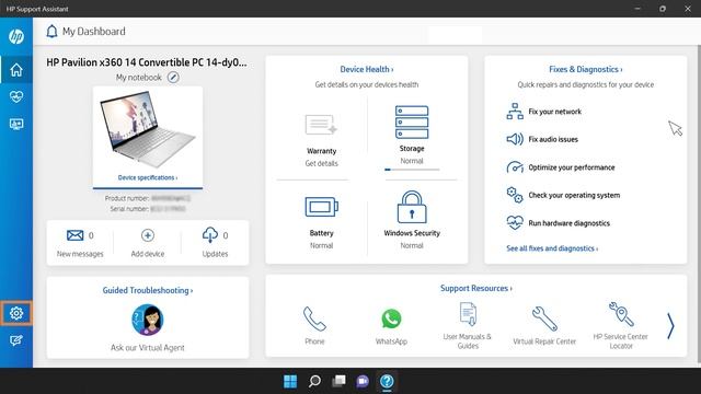 在 Windows 11 中使用 HP Support Assistant |惠普电脑服务 | HP Support смотреть онлайн