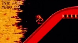 Sonic running for his life