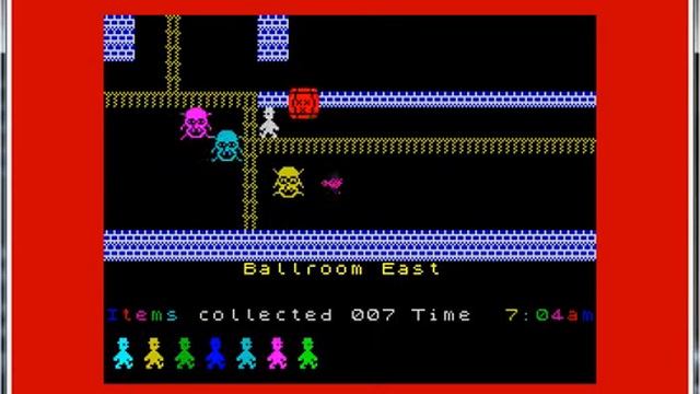 Jet Set Willy - ZX Spectrum - emulador Spud 0.229 - probado Windows 7 x64 смотреть онлайн