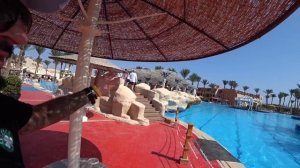 🇪🇬ПЕРВАЯ ЛИНИЯ С АКВАПАРКОМ Sea Beach Aqua Park Resort 4 Район Набк Шарм Эль Шейх Сервис территория