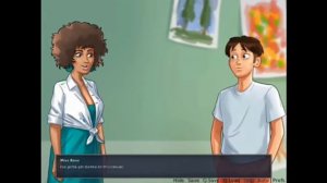 (summertime saga )[version - 16.1] part 2 of miss Ross Quest the art teacher