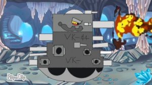 ВК-44 vs КВ-44 М4 и монстры