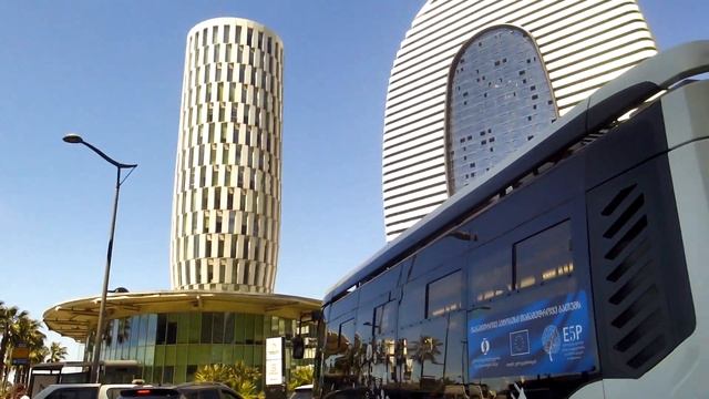Путешествие по современному городу Грузии - Батуми. Добро пожаловать в Аджарию. Travel in Batumi.