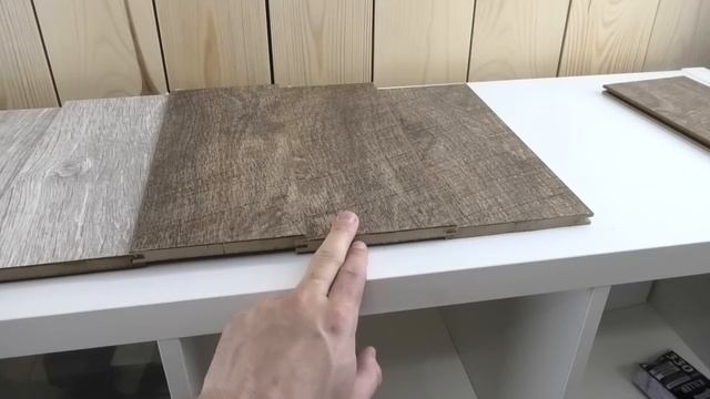 Ламинат на стену. Монтаж 3D ламината. Все этапы. Необычная объемная стена. смотреть онлайн