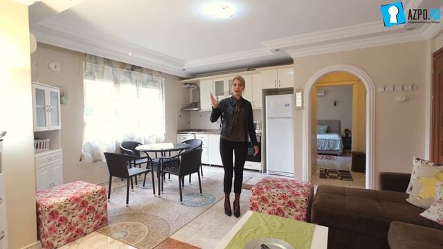 Квартира в центре Аланьи за 55000 €. Недвижимость в Турции от AZPO Турция Аланья. смотреть онлайн