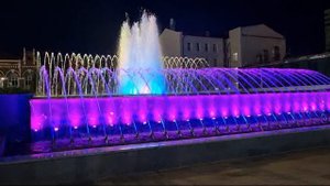 фантаны рядом с музыкальным театром