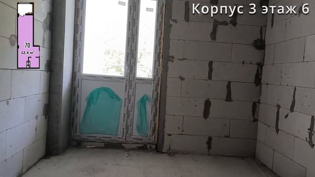 ЖК Прибой, корпус 3, этаж 6 Квартира 70. смотреть онлайн