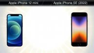 What is the difference between Apple iPhone 12 mini and Apple iPhone SE (2022)?