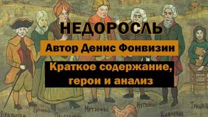 Недоросль Д.Фонвизин Краткое содержание, герои и анализ Подготовка к ОГЭ и ЕГЭ по литературе #егэ