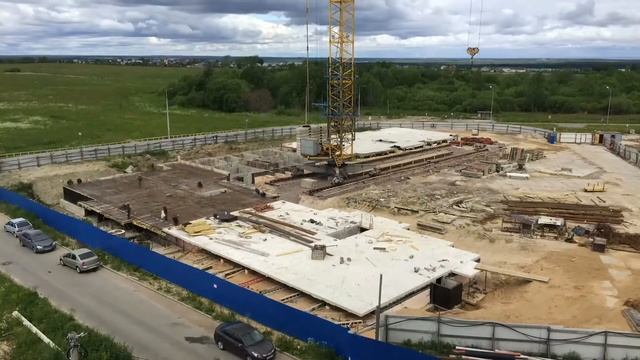 Стройка 3 очереди ЖК Аннинский парк 06.07.2017