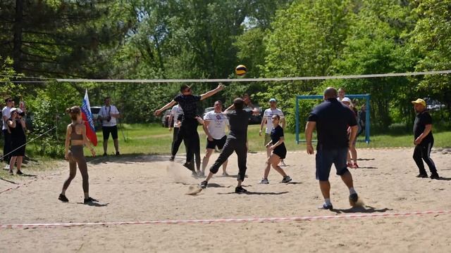 17-й ежегодный корпоративный турнир по волейболу Лендлорд смотреть онлайн