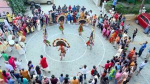 Onam 2019 @ Riviera - Poothan Thira Performance, Purva Riviera Apartment, Bangalore