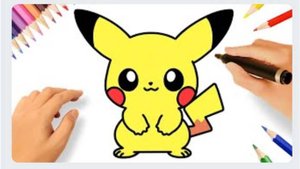КАК НАРИСОВАТЬ ПИКАЧУ КАВАИ ЛЕГКО ⚡💟