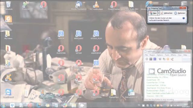 Windows 7 - Screenshot mit "Snipping Tool" machen смотреть онлайн