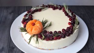 Нежный ЧИЗКЕЙК из творога с облепиховой прослойкой. НЕВЕРОЯТНО ВКУСНЫЙ.