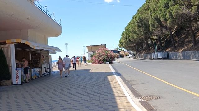 #Крым 2024#Алушта#На самой лучшей набережной города. Обзор пляжей. 🌊🌞/26.06.2024.
