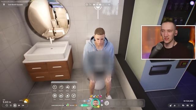 Играем в InZOI - Машина,Квартиры,Работа Пожарного,Метро и Игровые Клубы - ОБЗОР ИГРЫ И ГОРОДКА DOWO