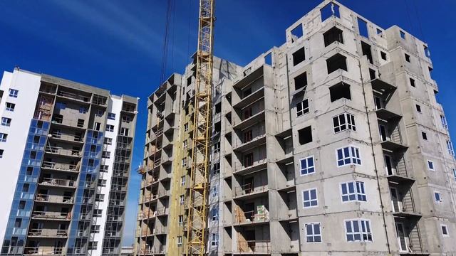 Ход строительства ЖК "Ежевика". Июнь 2024 г.