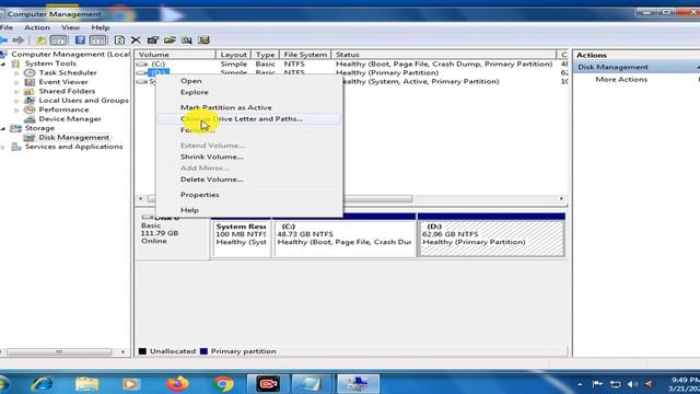 How to show & hide Hard Disk / Partition in Windows 7|Hide|Beginner Tech
