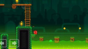 2 часть проходим босса в geometry dash башня.