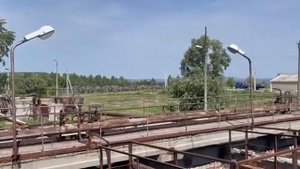 Нижние очистные в Новоульяновске. Видео из Телеграм-канала депутата Госдумы Жанны Рябцевой.