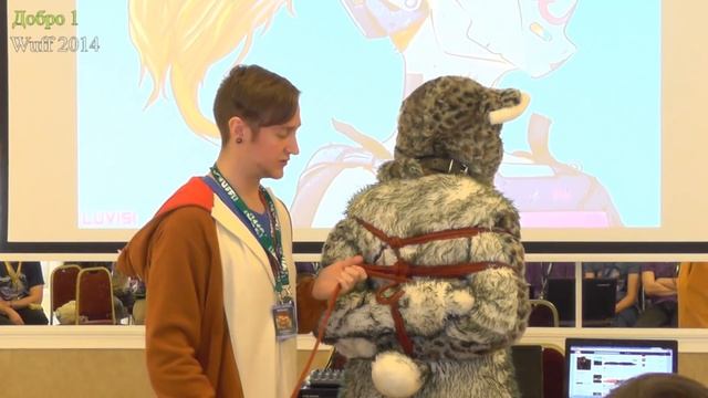 Японское искусство "Шибари" на WUFF 2014.
