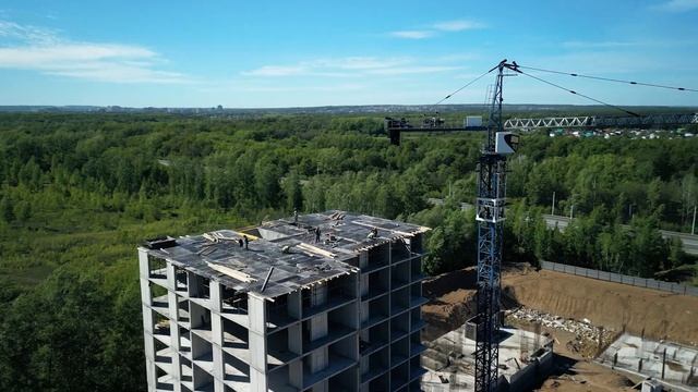 г. Уфа ЖК Паруса. Июнь 2024 г.