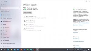 Windows Update for Windows 10 ( Manual Update)