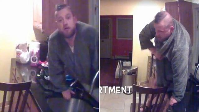 Robe wearing burglar c aught on video breaking into a home смотреть онлайн