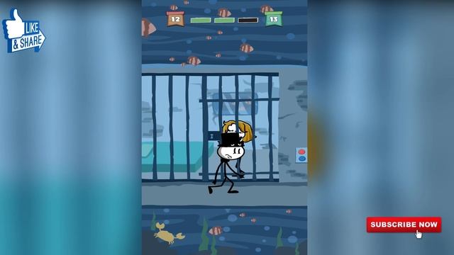 Prison Escape Stickman Story Gameplay Walkthrough Part 2 (ios,Android) смотреть онлайн